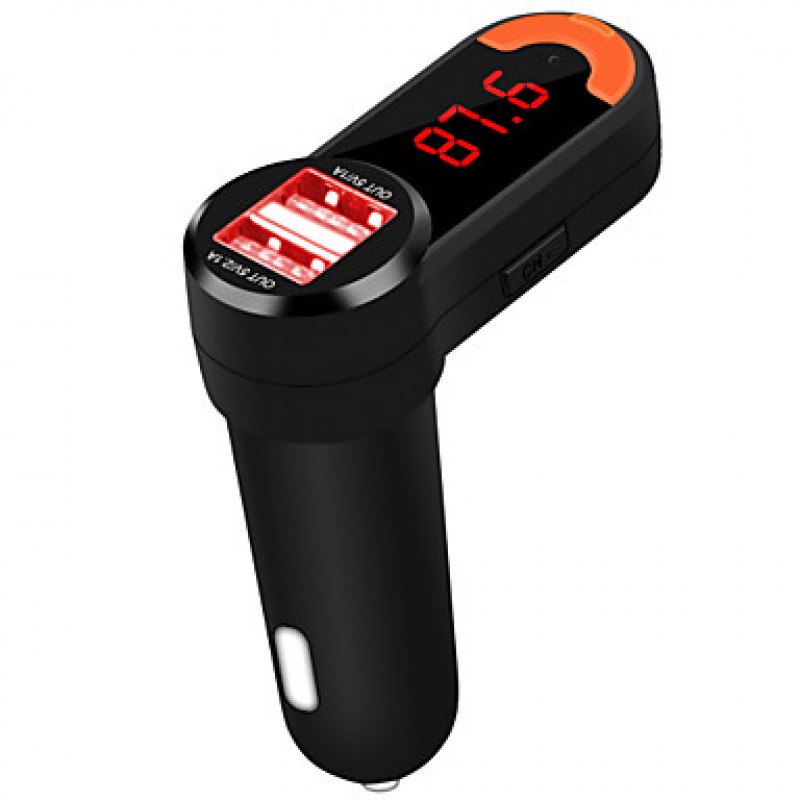 Bluetooth FM Transmitter, Universal Wireless FM Transmitter/Mp3 Player/Car Charger